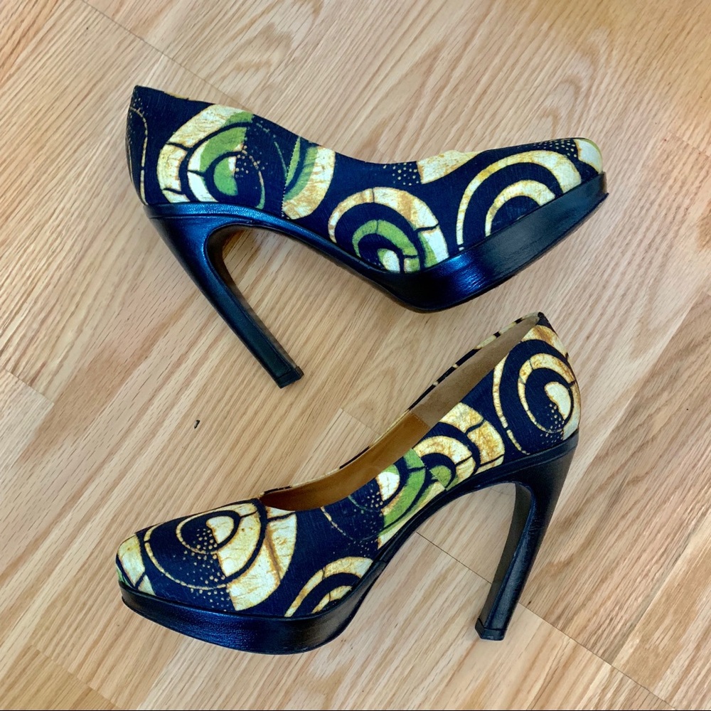 Unique Dries Van Noten Platform Heels